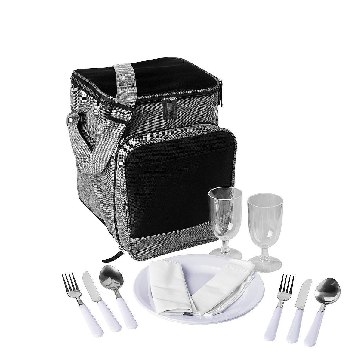Hielera Con Set De Picnic Colmar